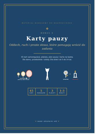 Bonus 4: Karty pauzy i samoregulacji