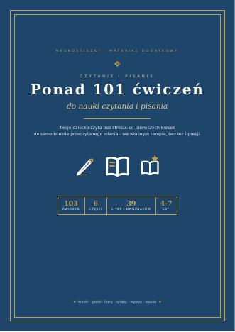 Ponad 101 ćwiczeń: czytanie i pisanie